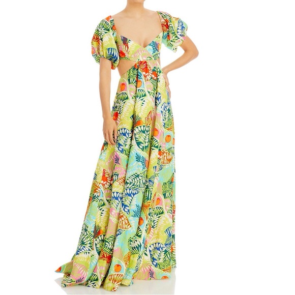 STAUD Coliseum Cutout Maxi Dress - Picture 6 of 10